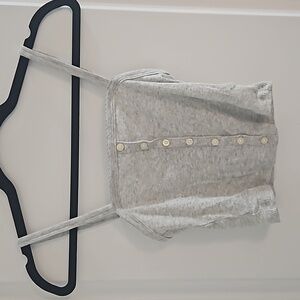 AE Cropped Button Up Tank - XS